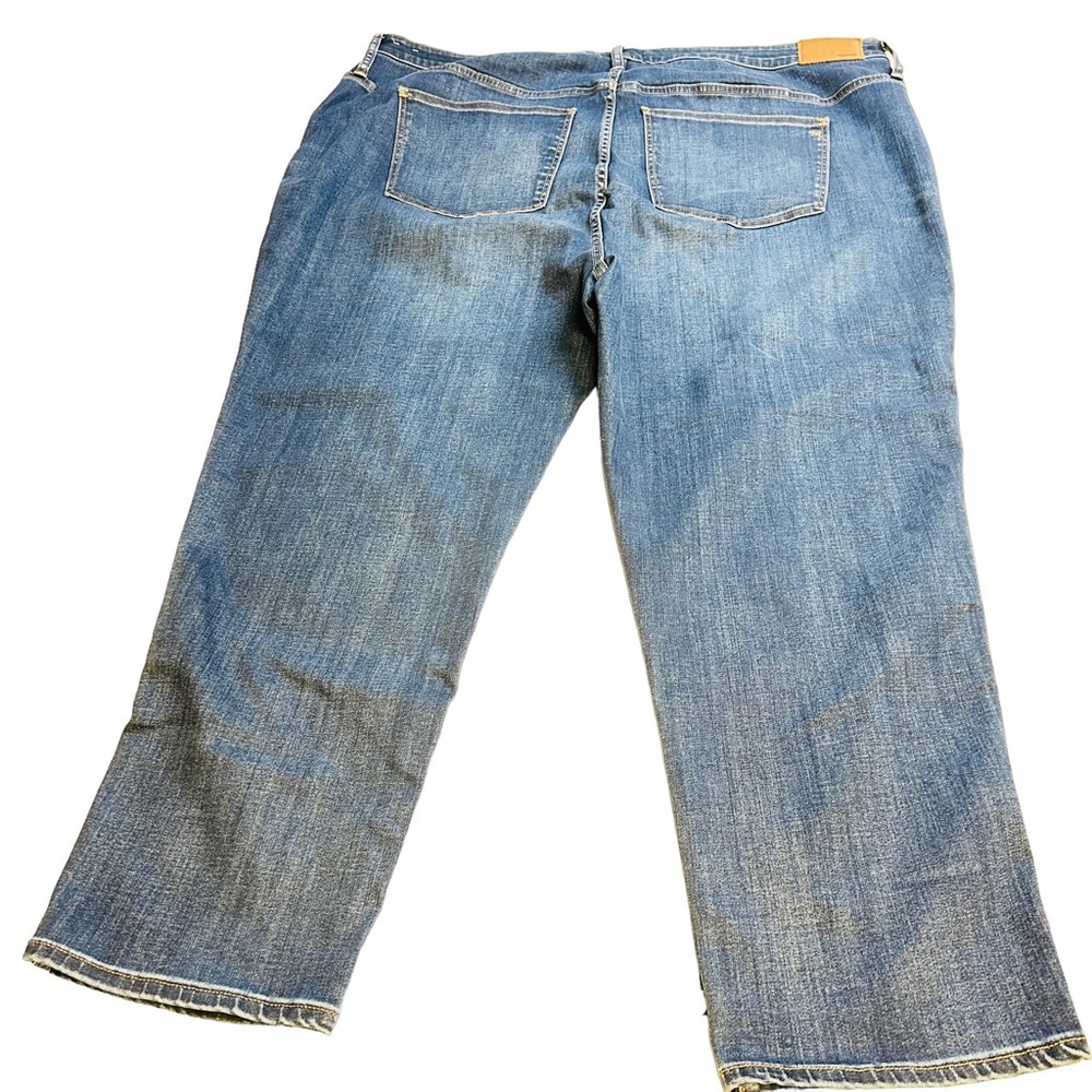 Madewell Plus Curvy Stovepipe Jeans In Leaside Wash Size 24 - Picture 7 of 14
